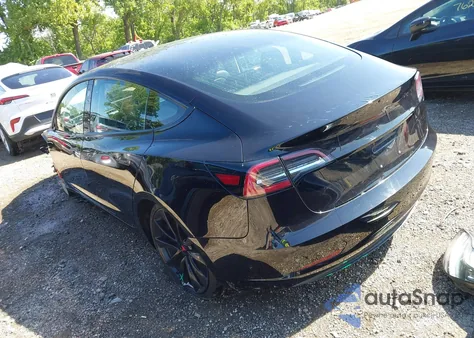 2018 Tesla Model 3 Long Range/Performance from USA, damaged, VIN 5YJ3E1EB2JF082671